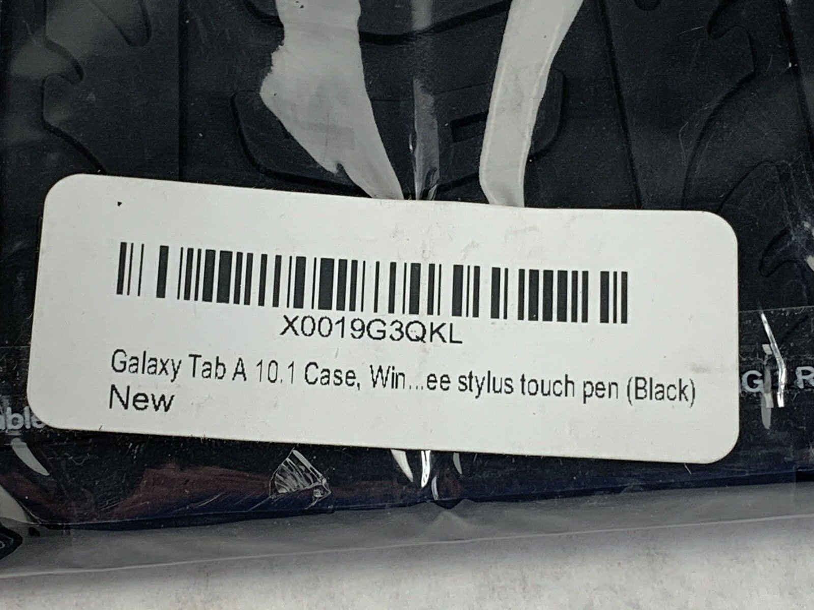 Galaxy Tab A 10.1 Case with Stylus Touch Pen Black