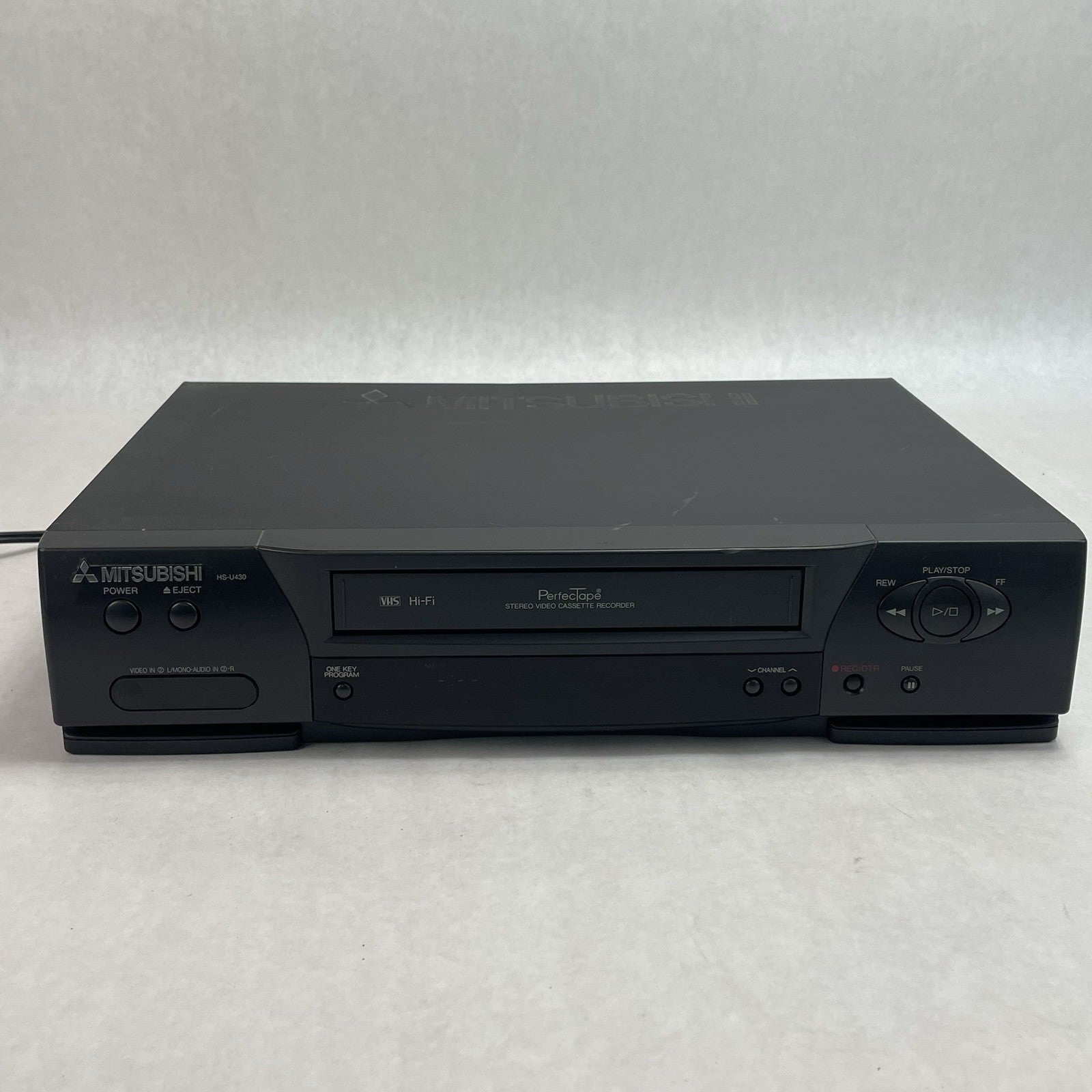 Mitsubishi HS-U430 VCR VHS Hi-Fi Stereo Recorder1