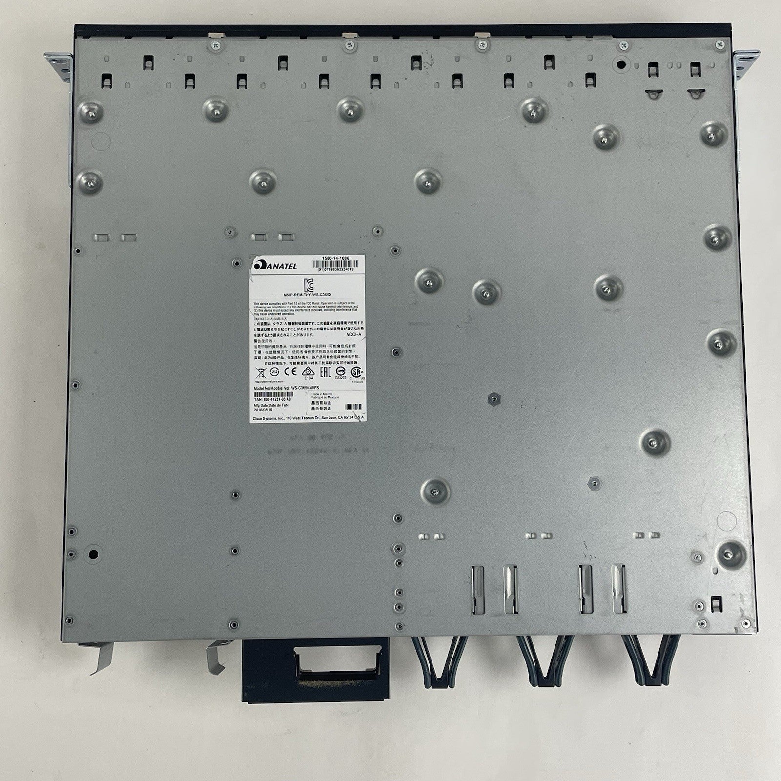 Cisco WS-C3650-48PS-S V04 Tested & Reset 1X PSU12