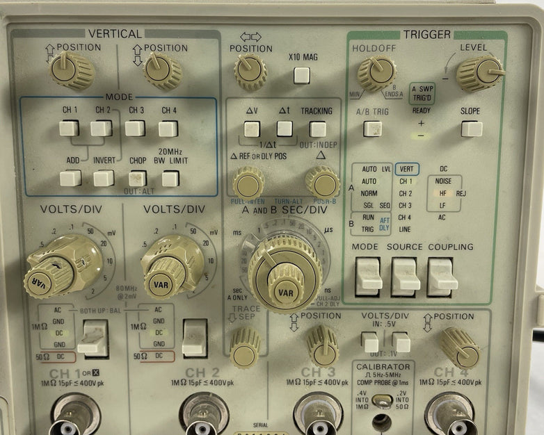 Tektronix 2445 150MHz 4-Channel Analog Oscilloscope