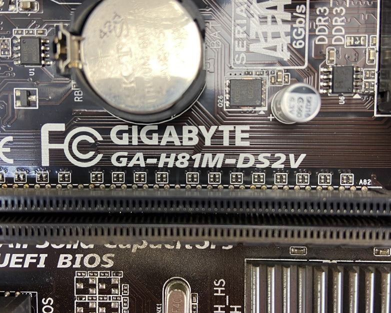 Gigabyte H81M-DS2V Motherboard Intel Pentium G3220 3GHz 4GB RAM w/IO Shield