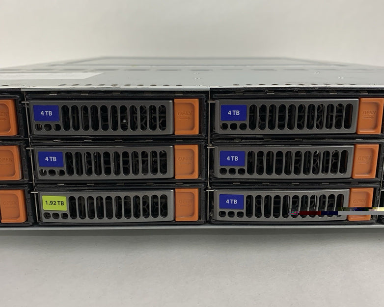 Nutanix NXS2U4NL12G600 12x 3.5" HDD Bay 4x Node Barebones Server 2x PSU