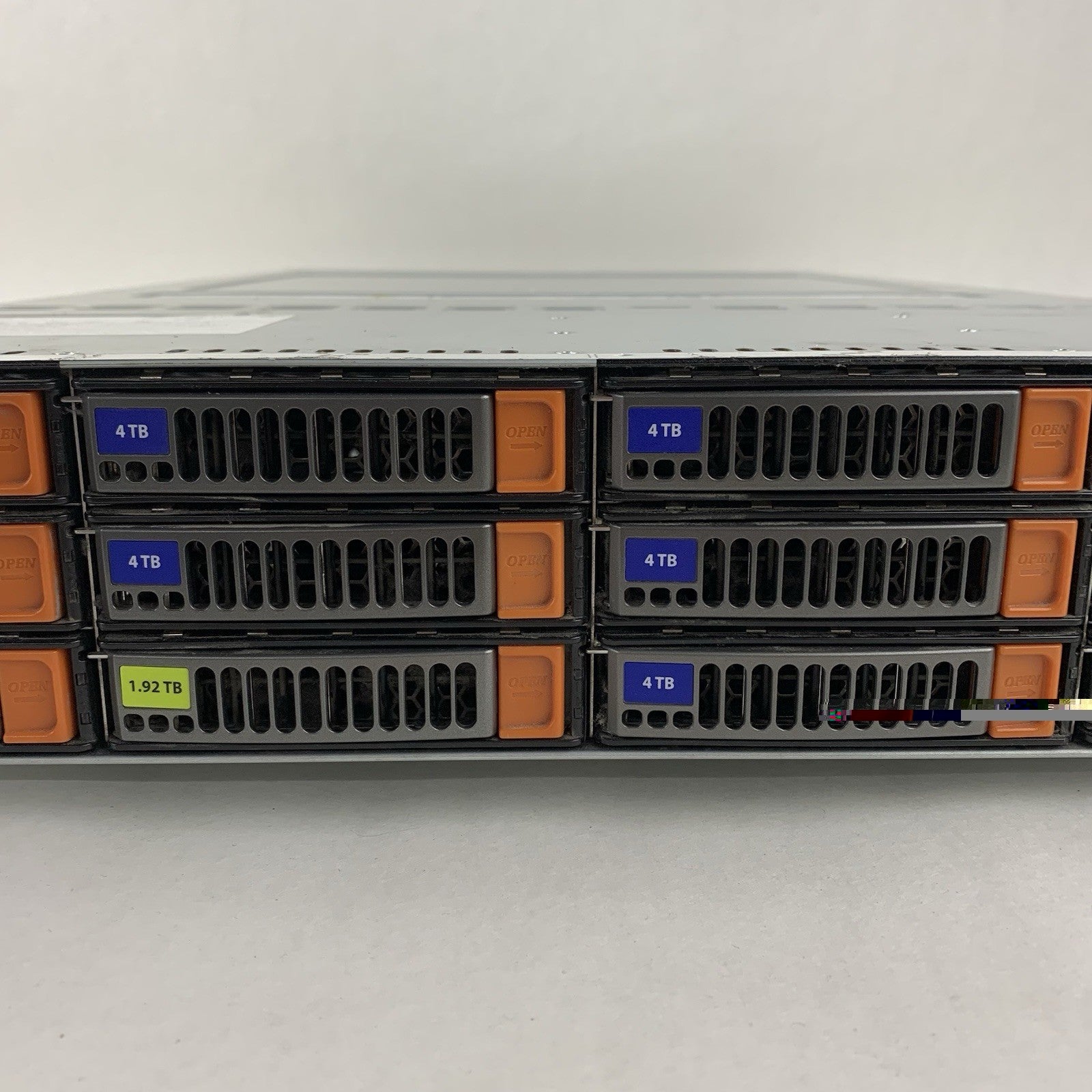 Nutanix NXS2U4NL12G600 12x 3.5" HDD Bay 4x Node Barebones Server 2x PSU4