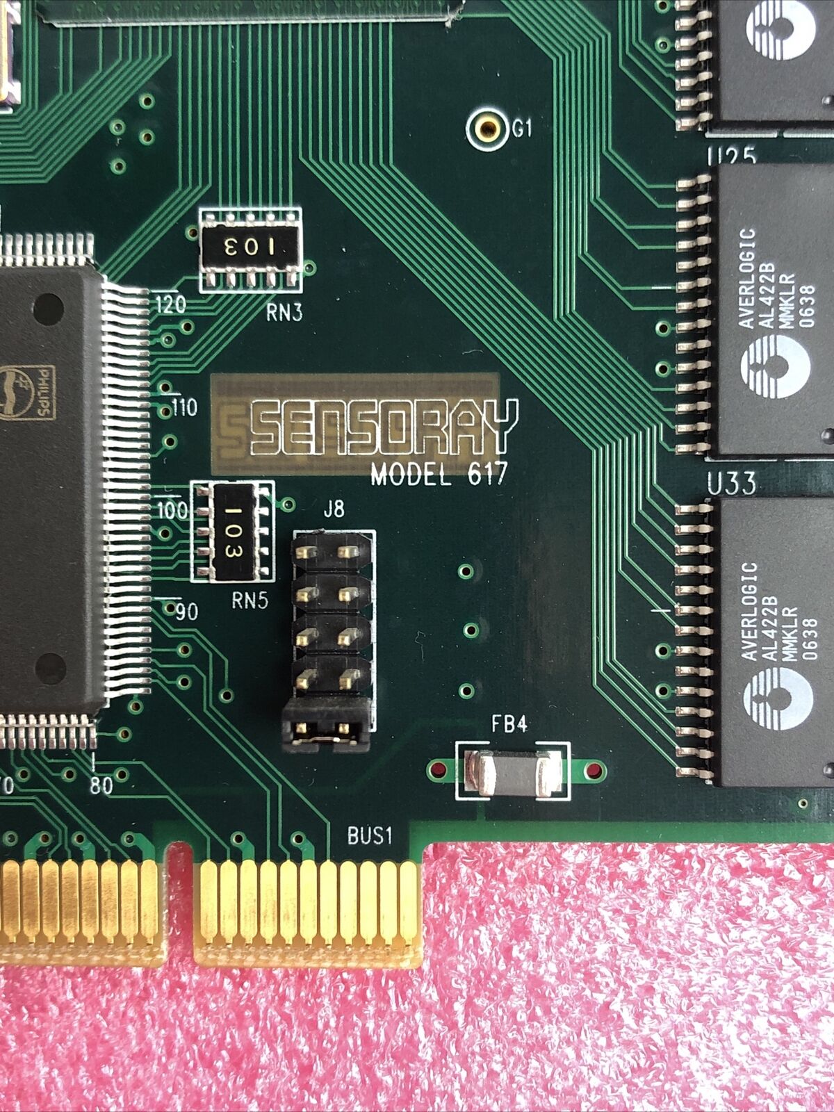 Sensoray PWB617 Rev B with 16x2 Video In and 4x1 Video Out