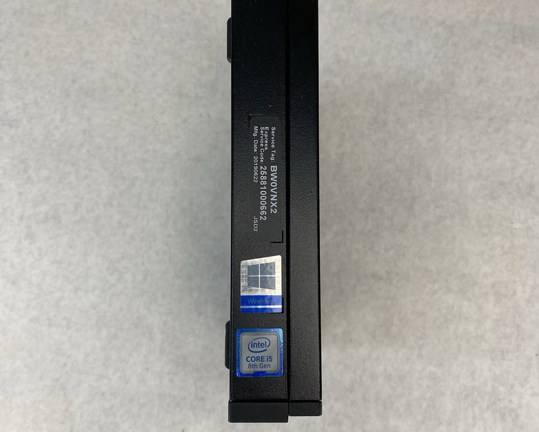 Dell OptiPlex 3060 Micro Intel Core i5-8500T 2.1GHz 8GB RAM No HDD OS AC