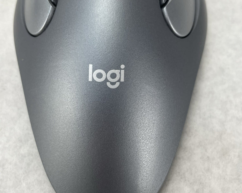 Logitech  T-BC21  Red Marble Mouse 804377-0000 USB Tested Working