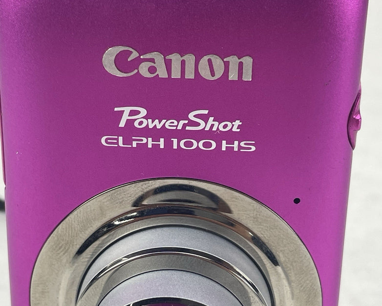 Canon PowerShot ELPH 100 HS 12.1MP Camera No Battery No Memory Card No Charger