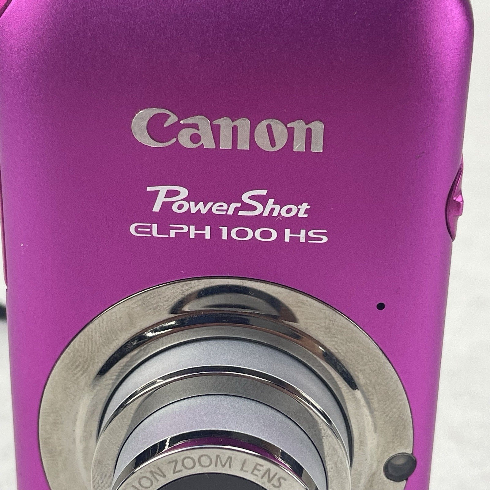 Canon PowerShot ELPH 100 HS 12.1MP Camera No Battery No Memory Card No Charger3