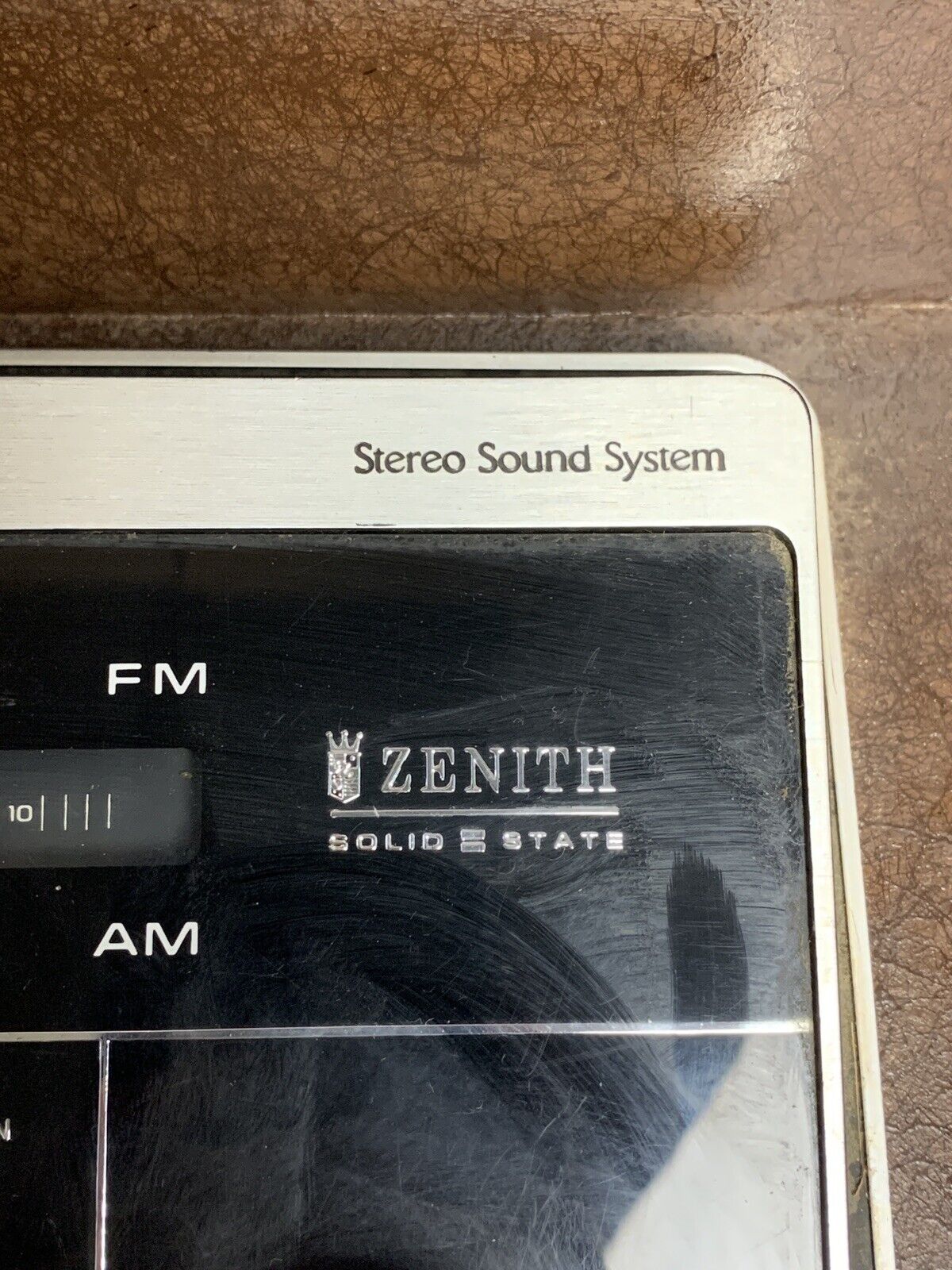 Vintage Zenith Record and Track Player JR900P3 For Parts and Repair