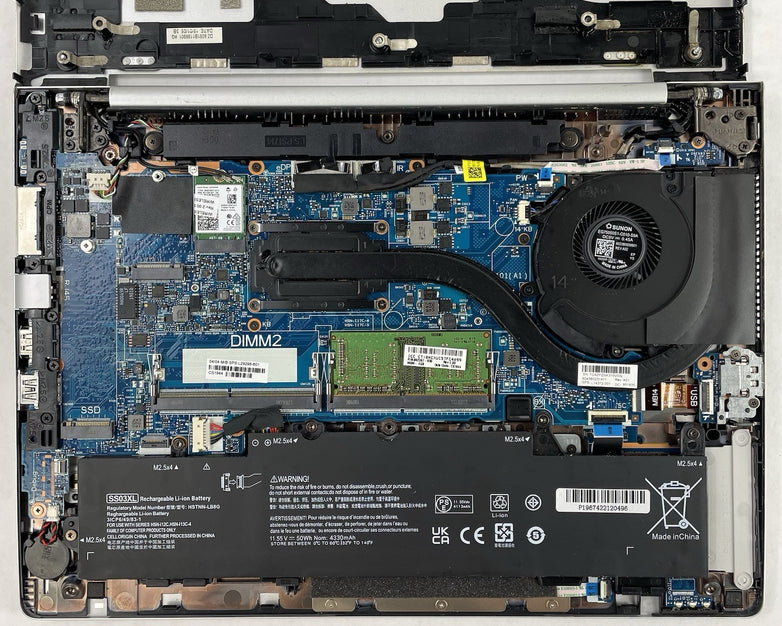 HP mt44 14" Ryzen 3 Pro 2300U 2.00 GHz 4 GB RAM No SSD/OS/AC