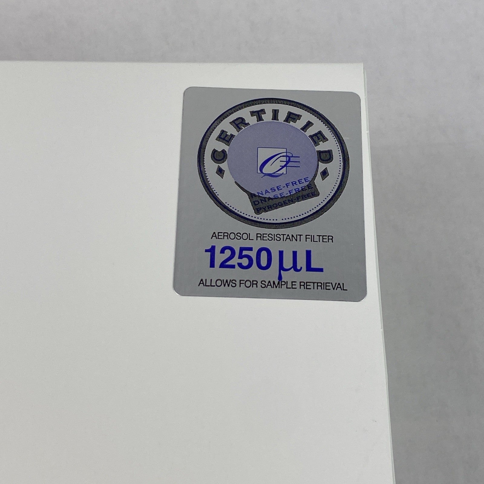 Fisherbrand 02-707-167 Aerosol Barrier Pipet Tips 1250µl Natural - 960 Tips4