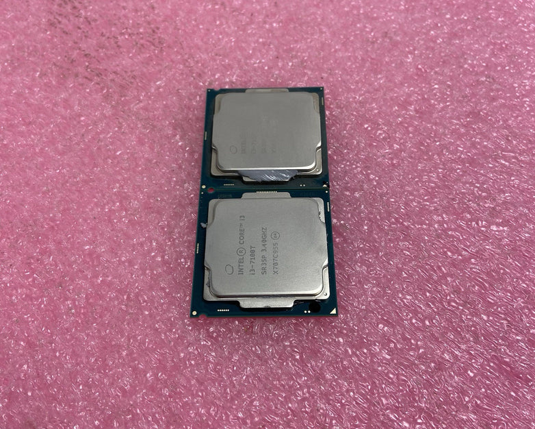 Lot of 2 Intel Core i3-7100T SR35P 3.4GHz Desktop CPU