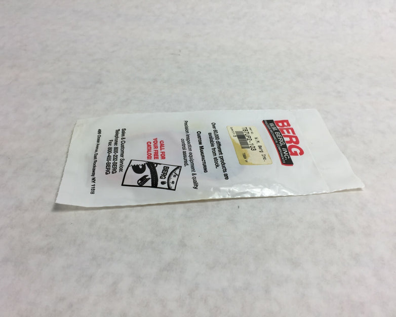 W.M. Berg O-Ring TB7UP2-103  Factory Sealed Package of 5  NOS