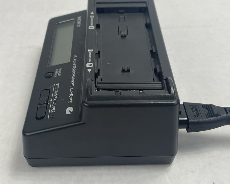 Sony Power Adapter and Charger for L/M Series Batteries (AC-VQ800)