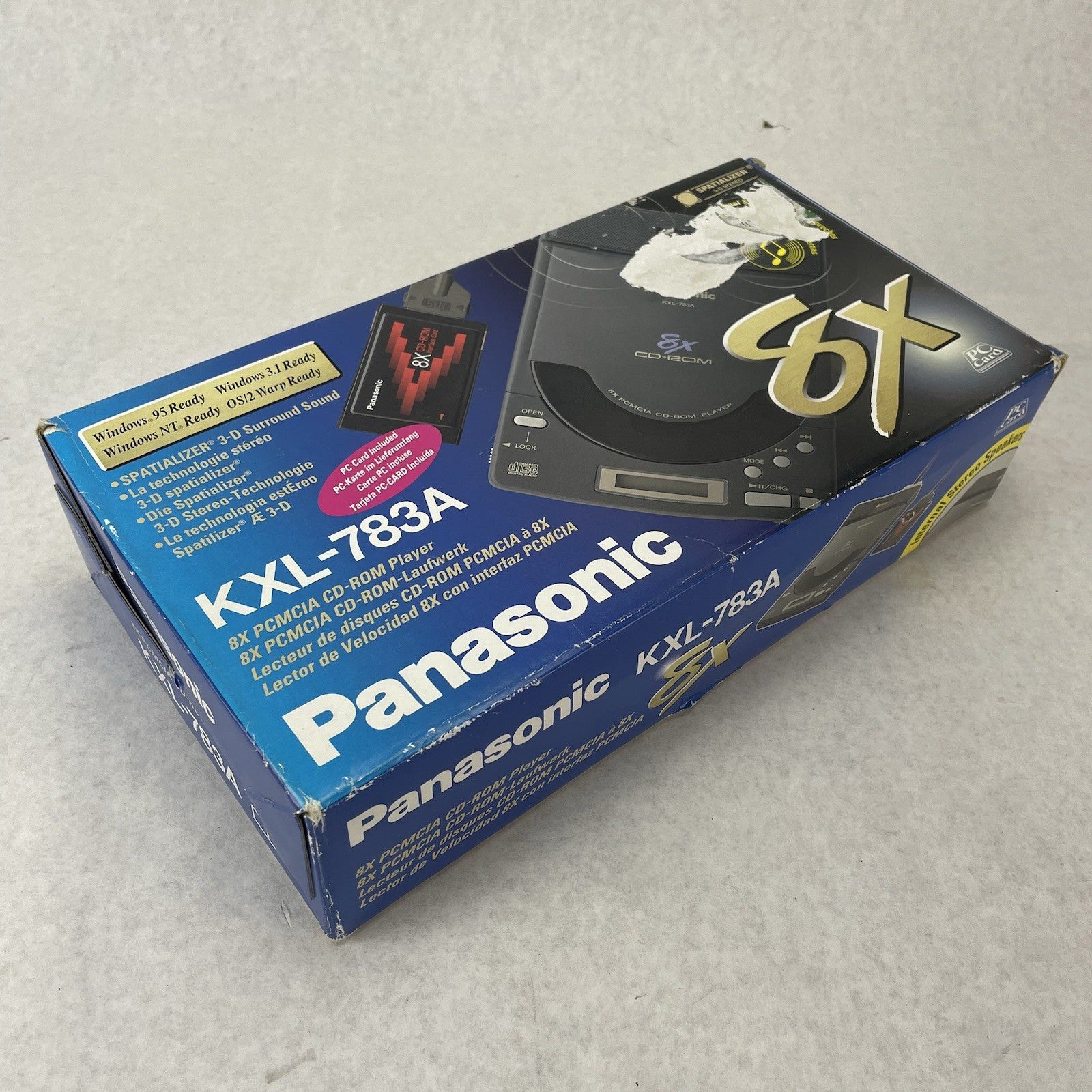 Panasonic KXL-783A Portable CD Player No Interface Card Tested0