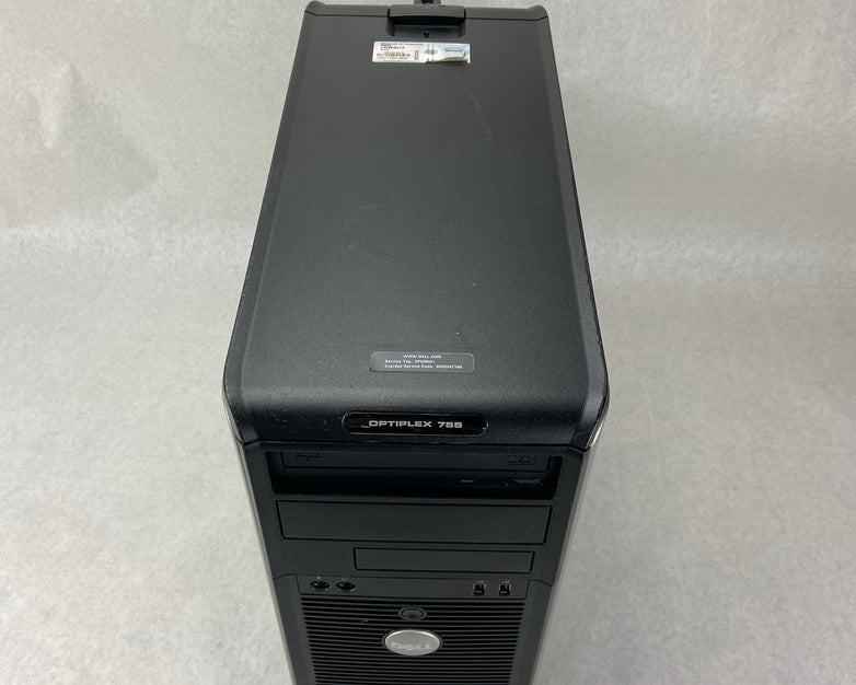 Dell Optiplex 755 MT Intel Core 2 Quad Q6600 2.4GHz 2GB RAM No HDD No OS