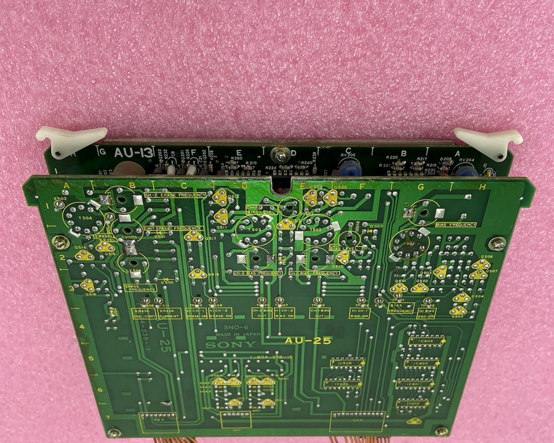 Sony AU-25 & AU-13 Board BVU-800 U-Matic - Untested