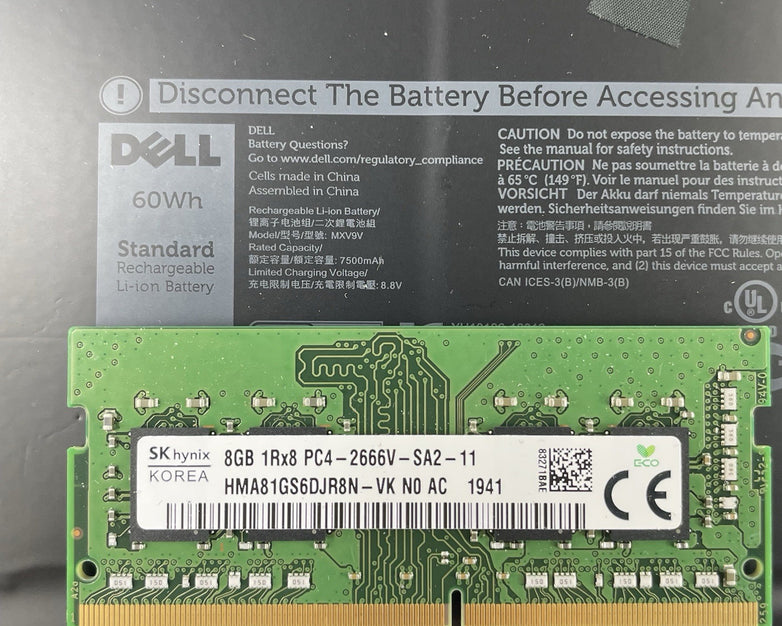 Dell Latitude 7400 14" i5-8365U 1.60 GHz 8 GB RAM No SSD/OS/AC