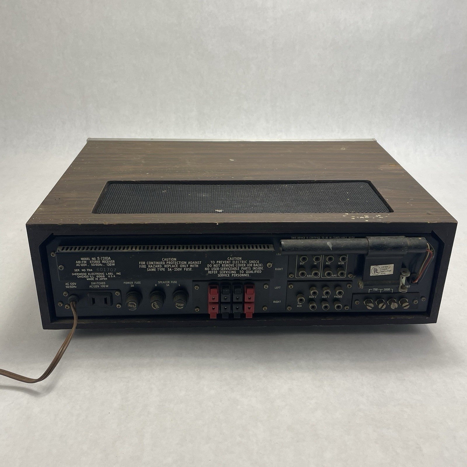 Sherwood S7310a Tested Working Very Dirty5
