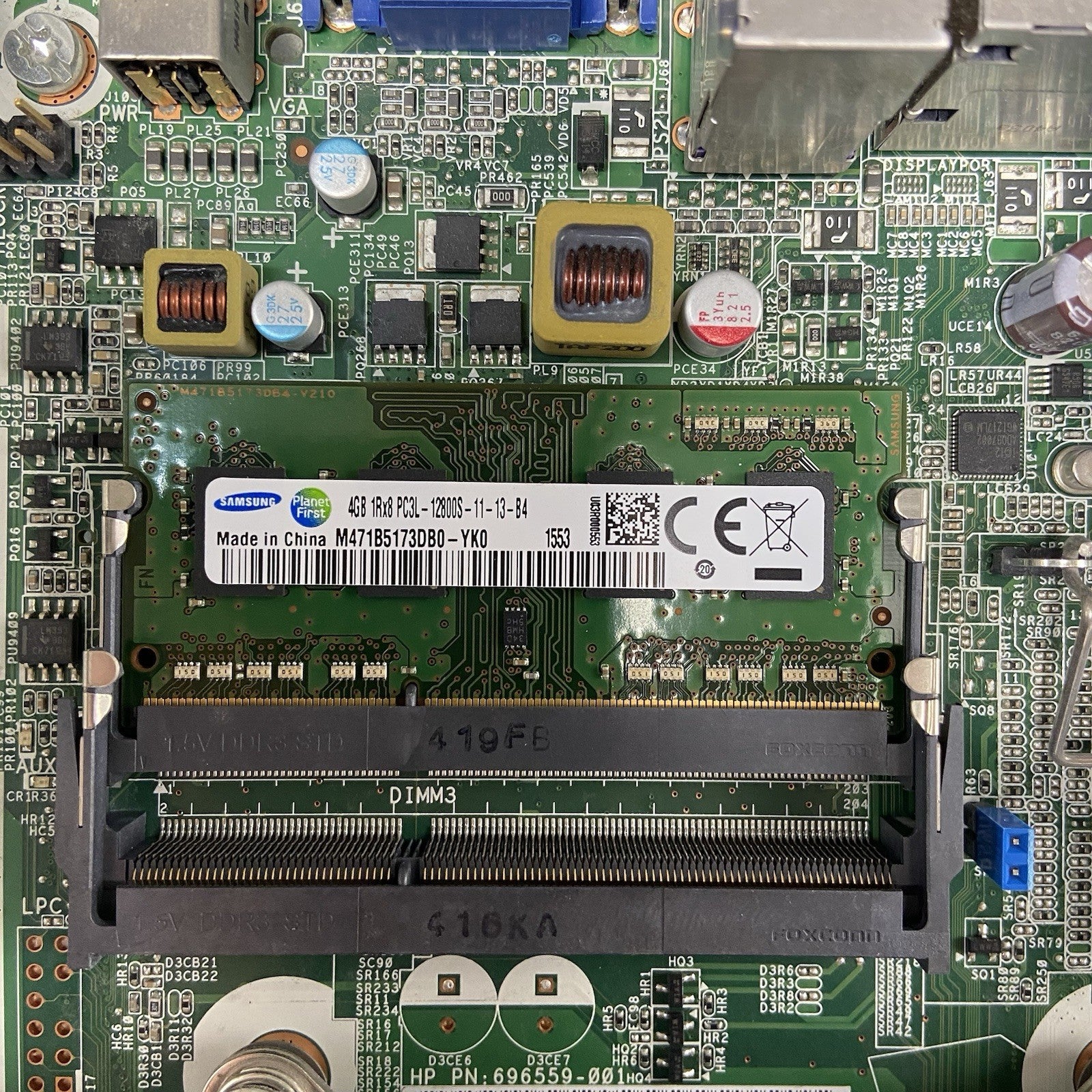 HP EliteDesk 800 G1 SFF Intel Core i5-4570S 2.9GHz 4GB RAM No AC/HDD/OS9