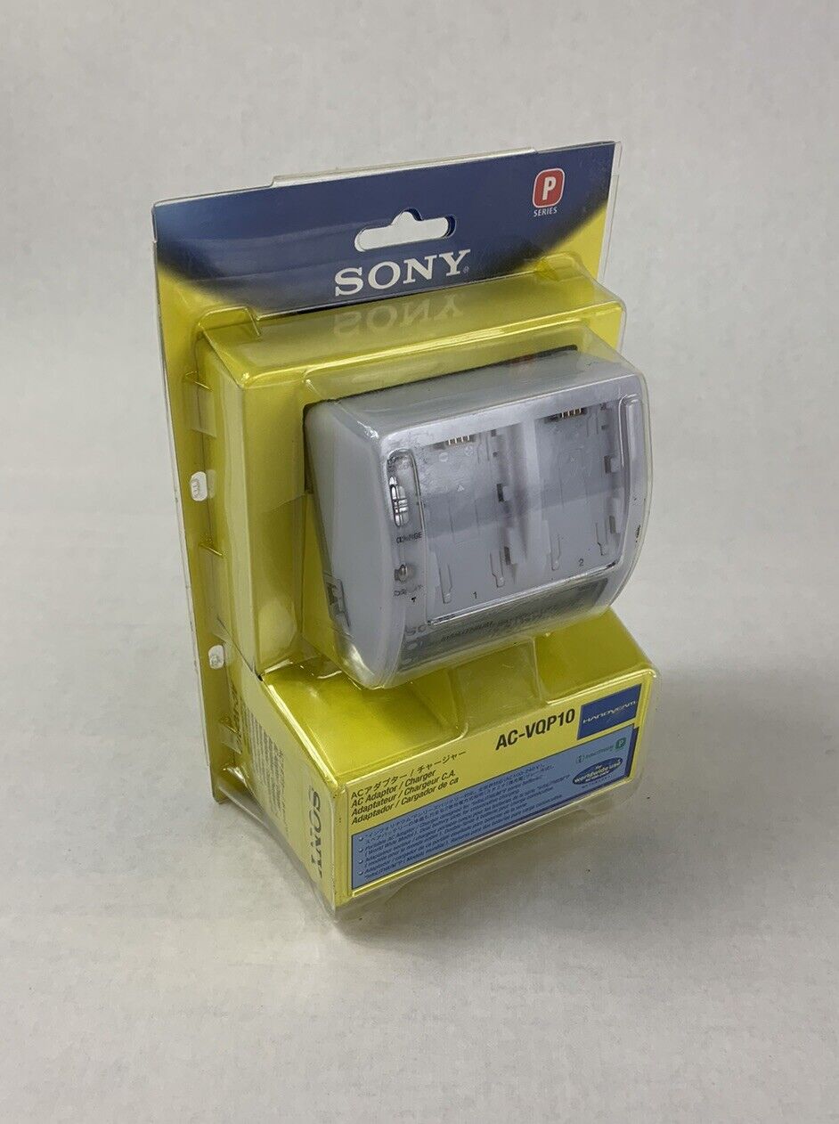 Sony ACVQP10 AC Adaptor/Charger for P Series Batteries