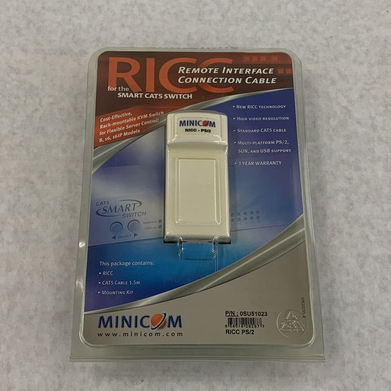 Minicom RICC PS/2 Remote Interface Connection Cable (KVM) 0SU51023