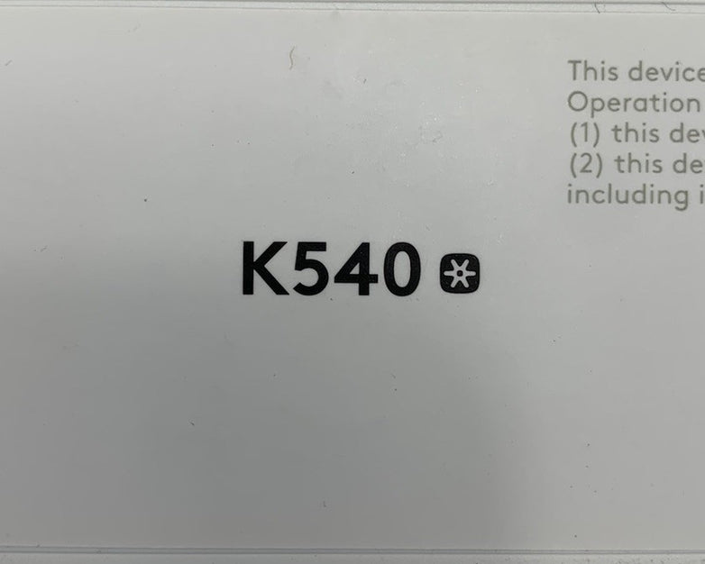 Logitech K540 Y-R0012A Wireless Keyboard No USB Dongle Power Tested - Lot of 9