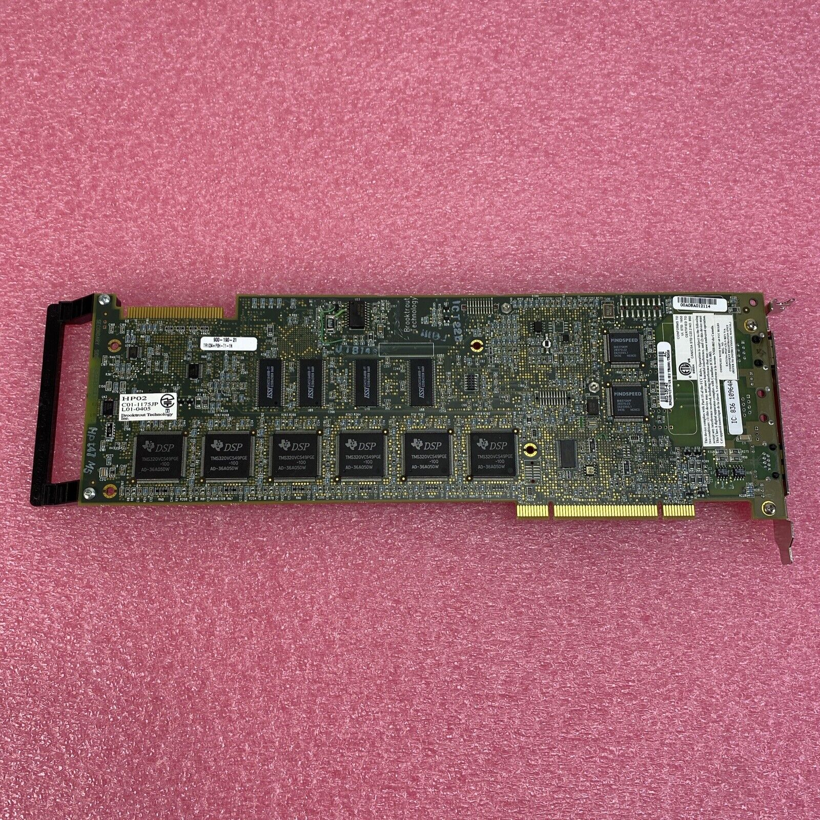 Brooktrout Technology 802-150-42 Analog Fax Board