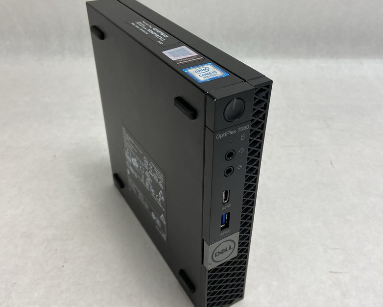 Dell Optiplex 7060 Micro i5-8500T 2.1GHz 8GB RAM w/AC No HDD No OS