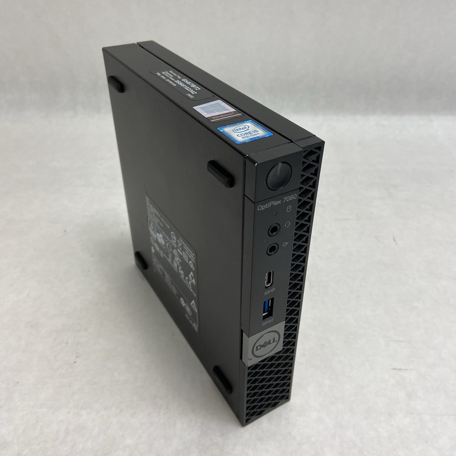 Dell Optiplex 7060 Micro i5-8500T 2.1GHz 8GB RAM w/AC No HDD No OS0