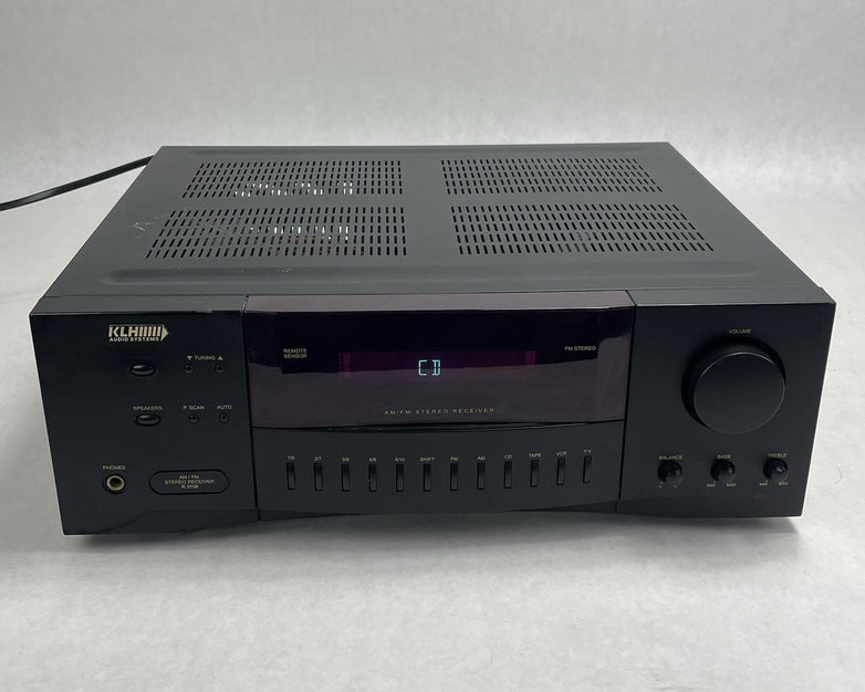 KLH R3100 Audio Systems AM/FM Stereo Receiver Tested