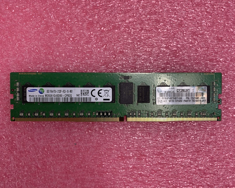 Samsung M393A1G40DB0-CPB2Q PC4-2133P-RC0-10-MB1 8GB 1Rx8 Desktop Memory RAM