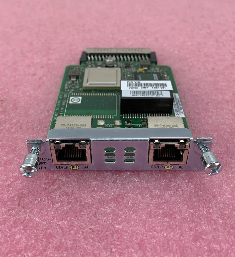Cisco 73-13420-01 B0+ Dual Port Trunk Voice WAN Card4