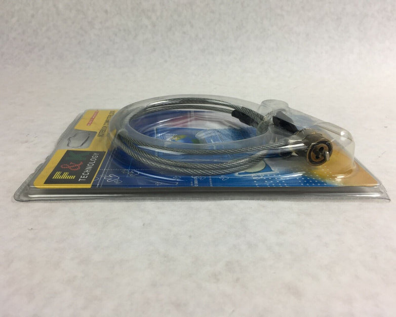 F & K Technology Notebook Computer Cable Key Lock (Lot of 5)