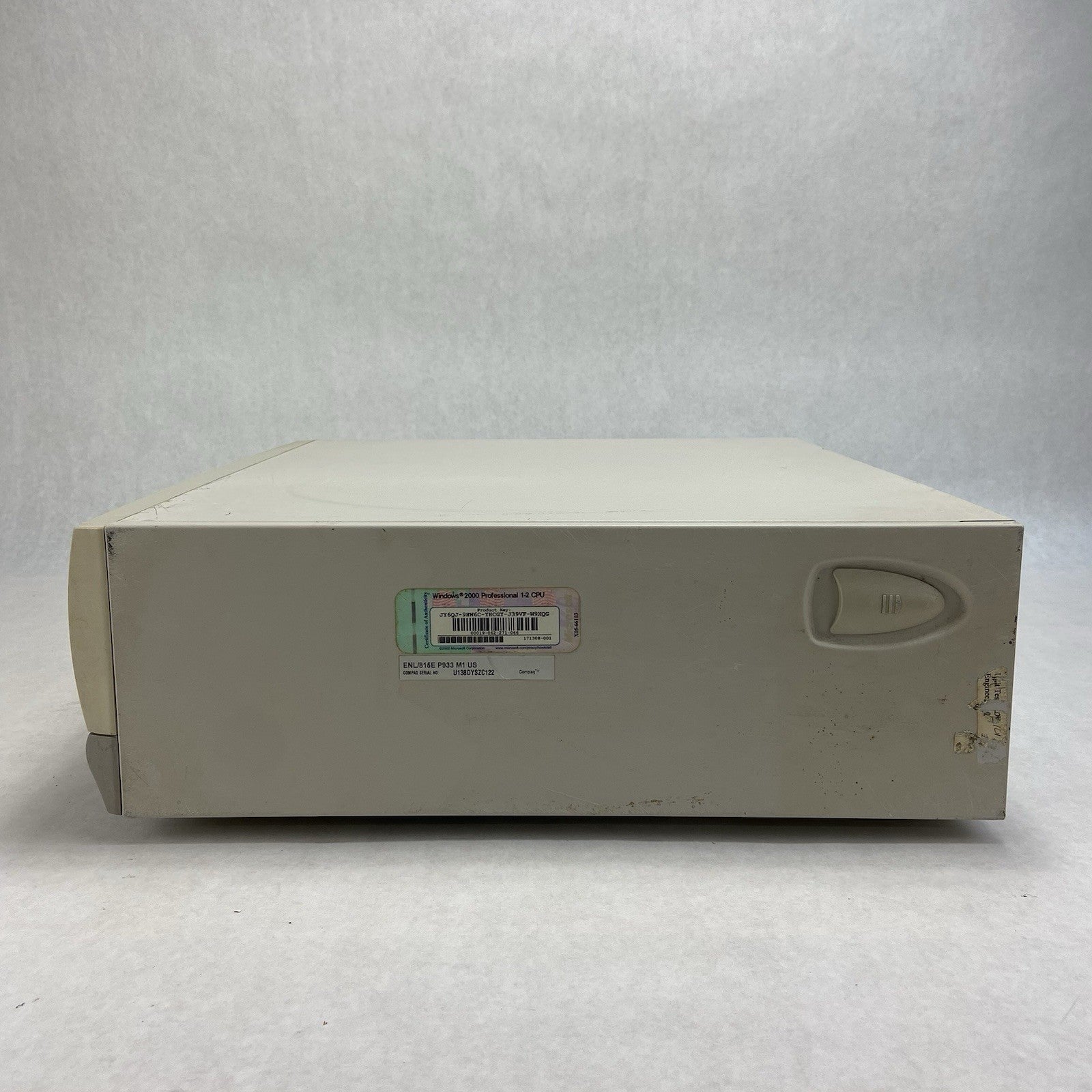 Compaq Deskpro EN DT Intel Pentium III 930MHz 128MB RAM No HDD No OS 2000 Pro2