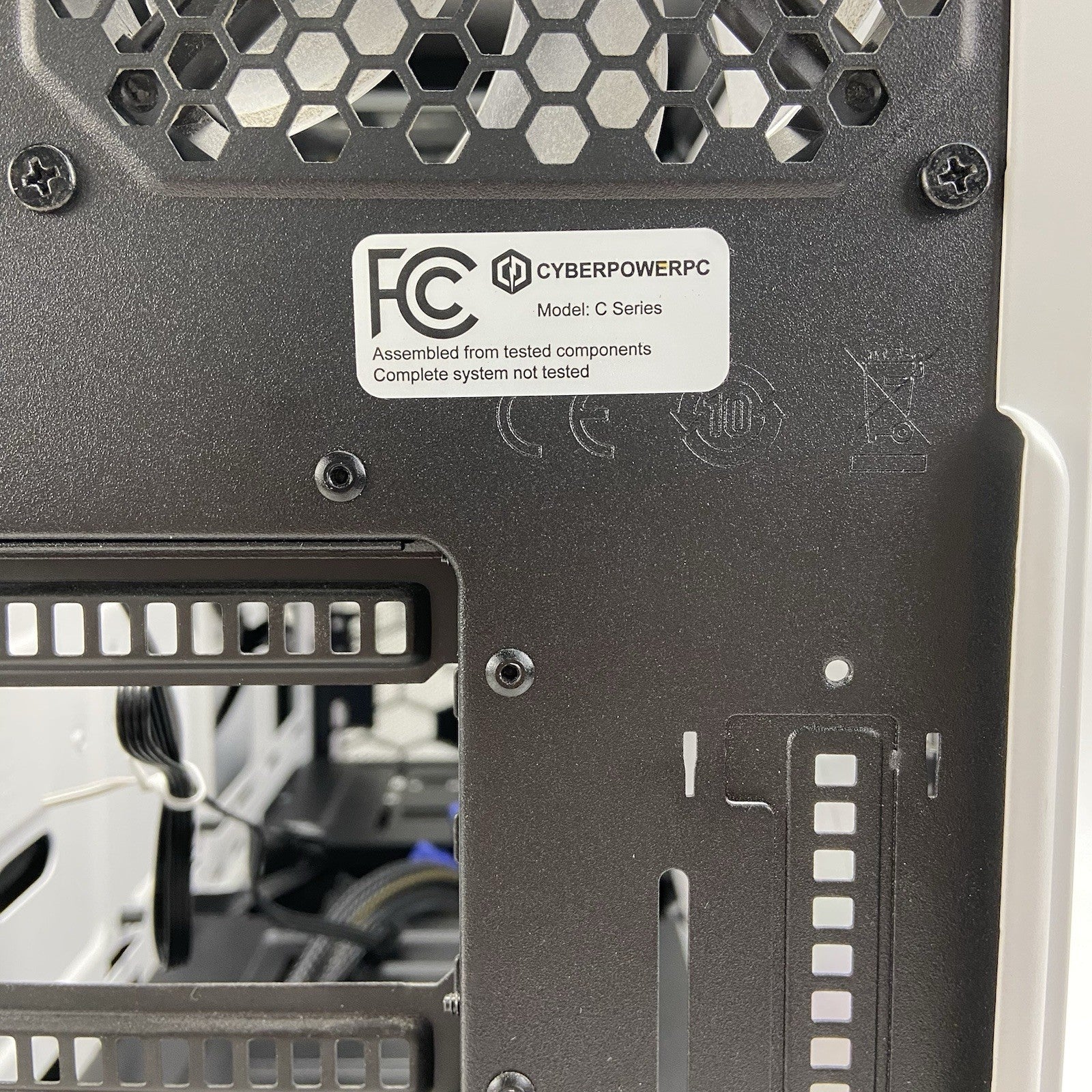 Cyberpower Series C Mid Tower Computer Case Antec ATA-800FB-B 800W PSU5