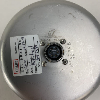 Crane Nuclear Calibration Polar Ware 200B 200 MT PT02E-10-6S Untested