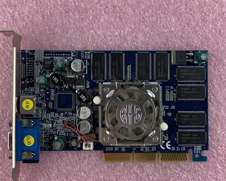 BFG Tech GeForce FX 5200 256MB DDR AGP 4X/8X Graphics Card ASLM52256