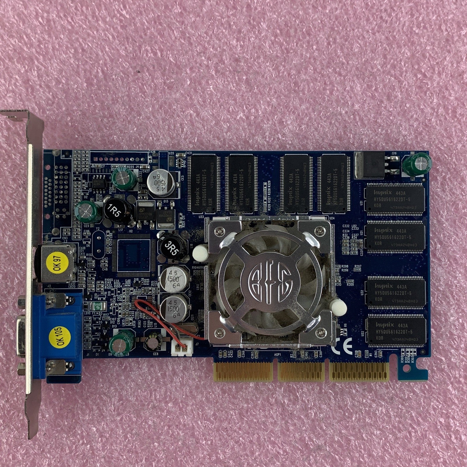 BFG Tech GeForce FX 5200 256MB DDR AGP 4X/8X Graphics Card ASLM52256