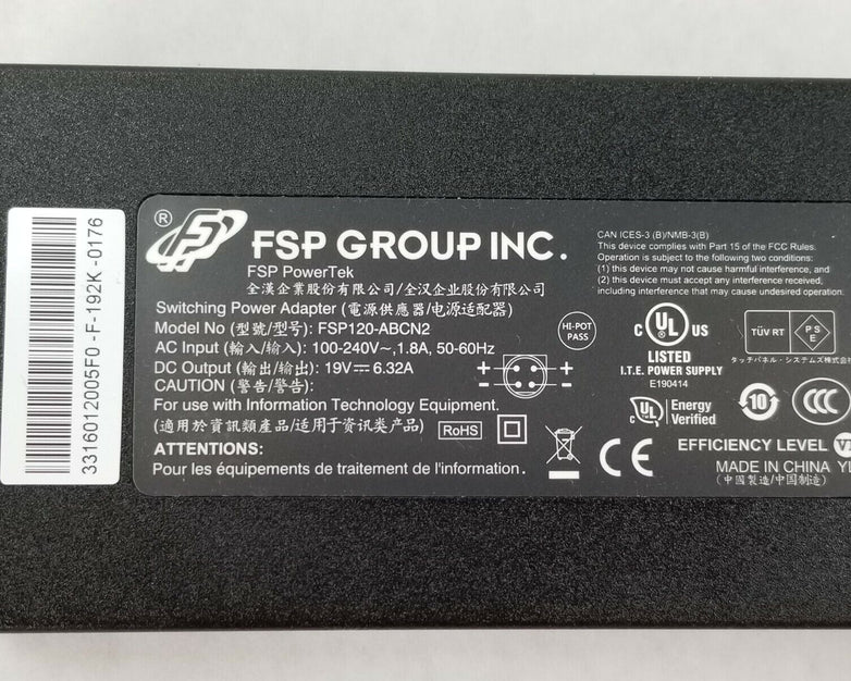 FSP Group Inc FSP120-ABCN2 19V 6.32A 120W Power Supply FSP Powertek