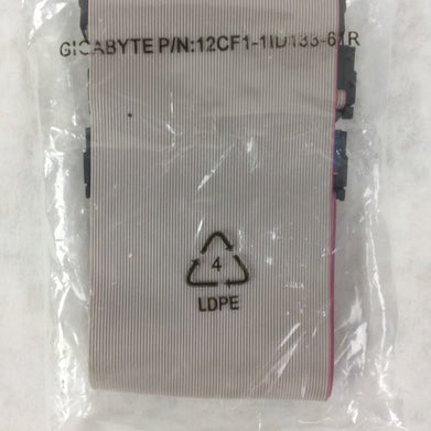 GIGABYTE MODEL 12CF1-1ID133-61R Flat Ribbon Cable, NEW Sealed