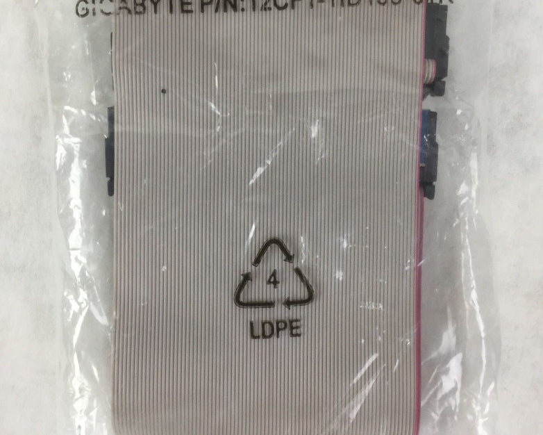 GIGABYTE MODEL 12CF1-1ID133-61R Flat Ribbon Cable, NEW Sealed
