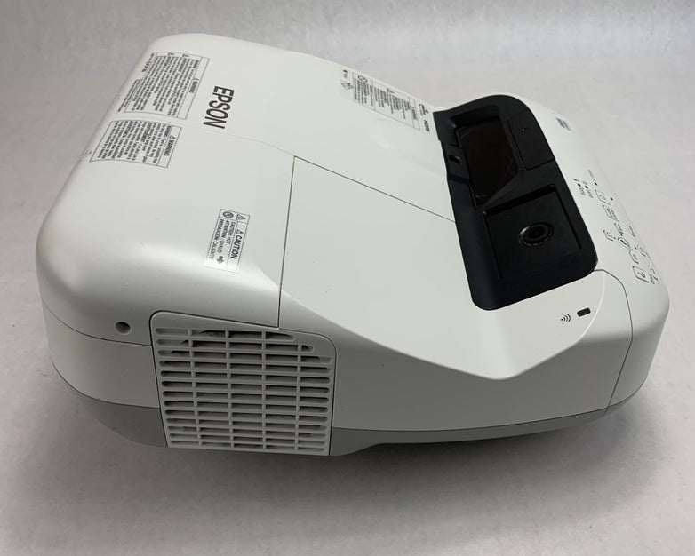 Epson BrightLink 595Wi H599A LCD Lamp Projector 551 Lamp Hours - No Remote