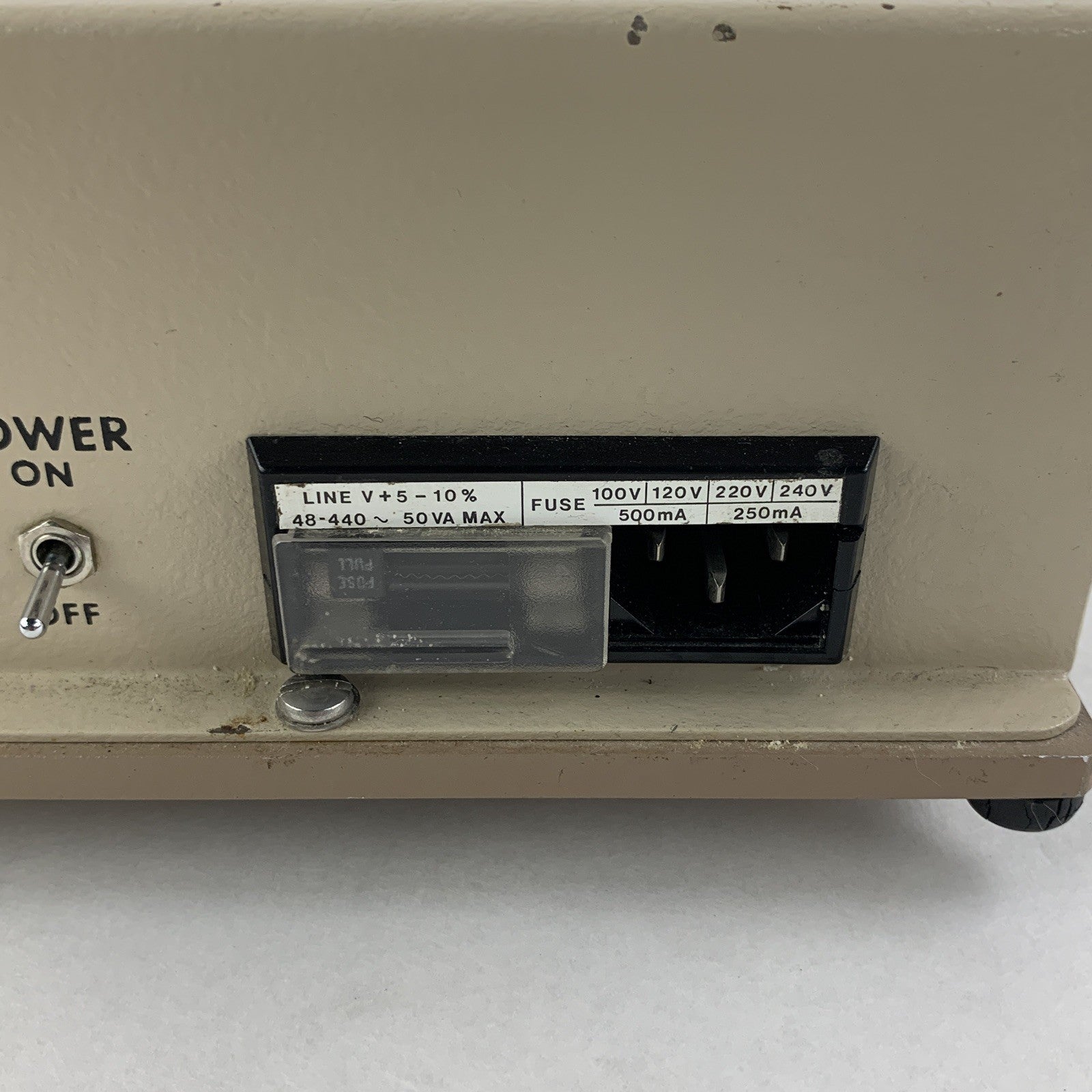 Eberline Micro Processor Test Bed With Corcom 6J4 6A - For Parts Or Repair6