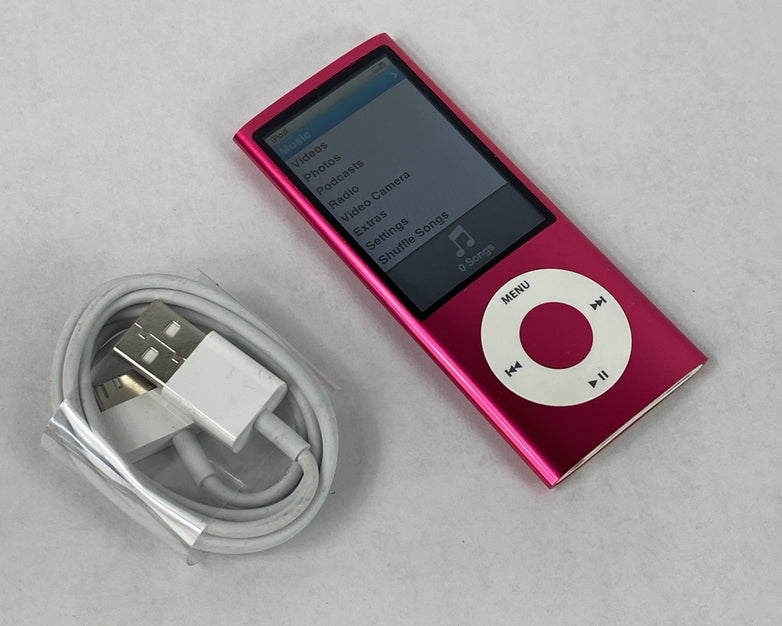 Apple iPod Nano 5th Gen A1320 8GB Pink Version 1.0.2
