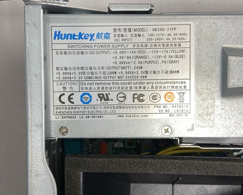 Lenovo ThinkCentre M81 SFF Intel Core i5-2400 3.1GHz 4GB RAM No HDD No OS