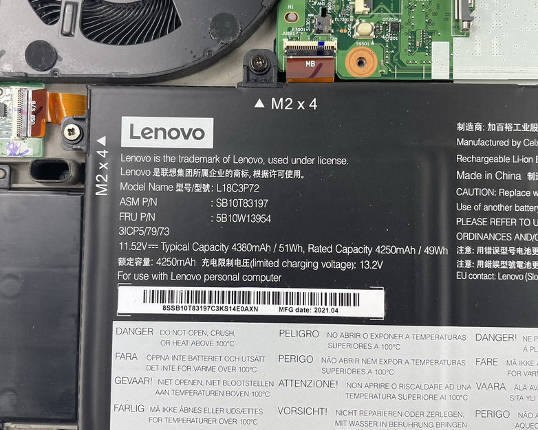 Lenovo ThinkPad T14 Gen 1 14" i5-10310U 1.70 GHz 8 GB RAM No SSD/OS/AC