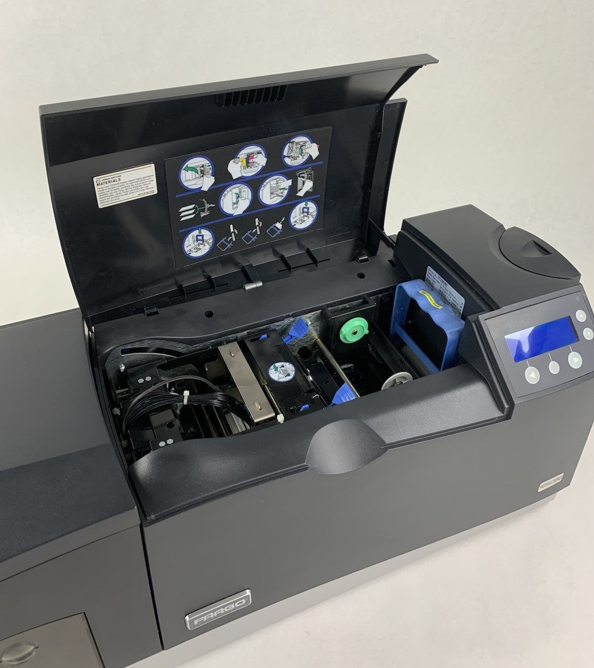 Fargo DTC550 ID Badge Card Printer - Partially Tested4
