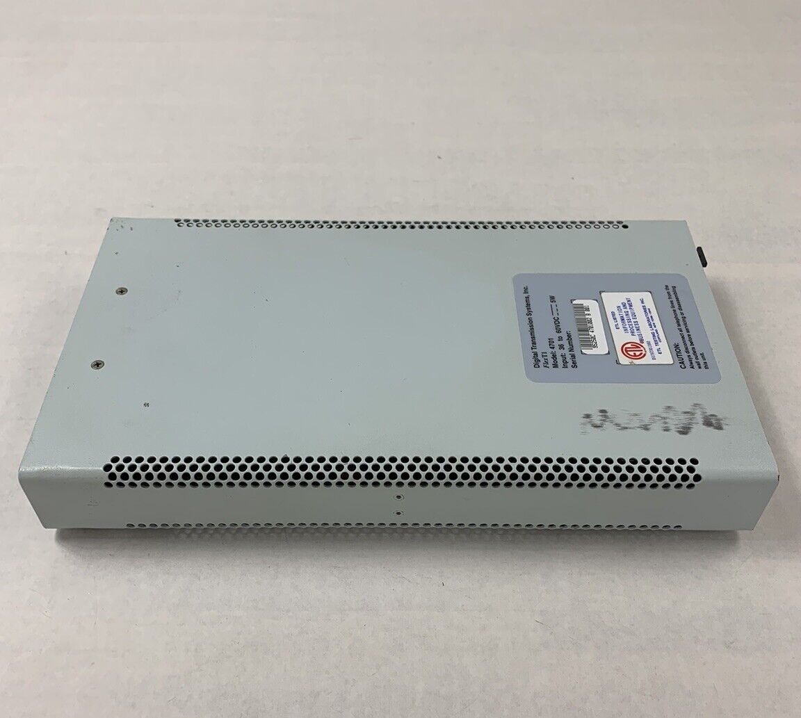 Digital Transmission Systems DTS 4701 FlexT1