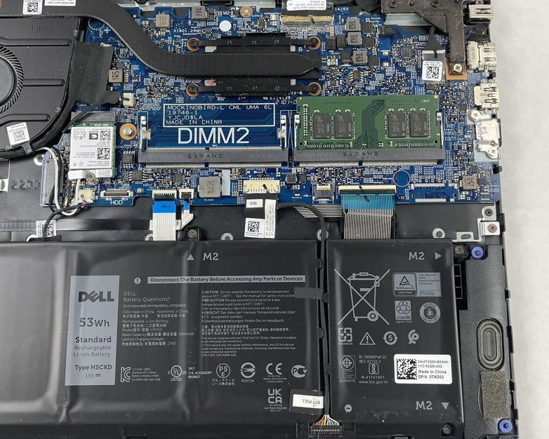 Dell Latitude 3510 15.6" i7-10510U 1.80 GHz 8 GB RAM No SSD/OS/AC